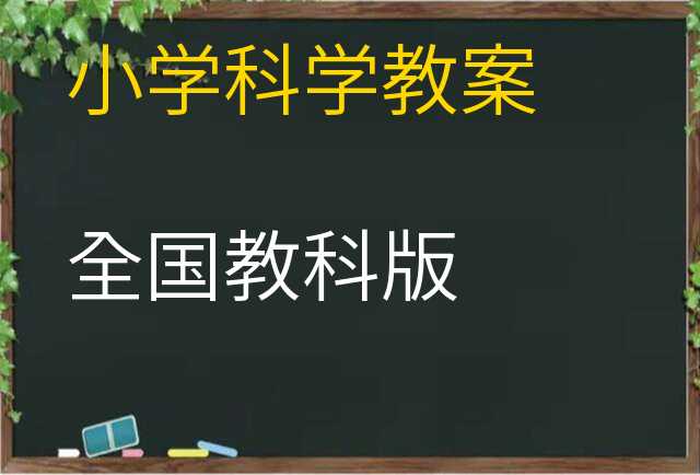 科学教案
